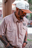 Bates Fishing X Truchador Lucky fishing shirt  ( Tan )