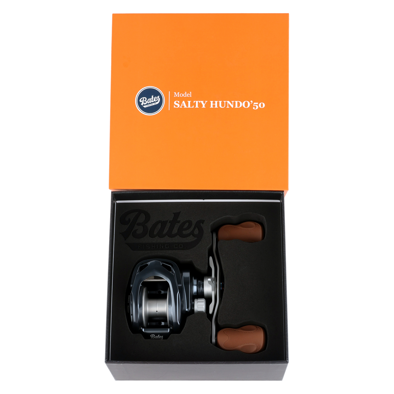 best baitcasting reel for $50 Bates Salty Hundo'50 6.3 / Left