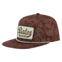  BATES BROWN TOPO ROPE HAT