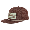 BATES BROWN TOPO ROPE HAT