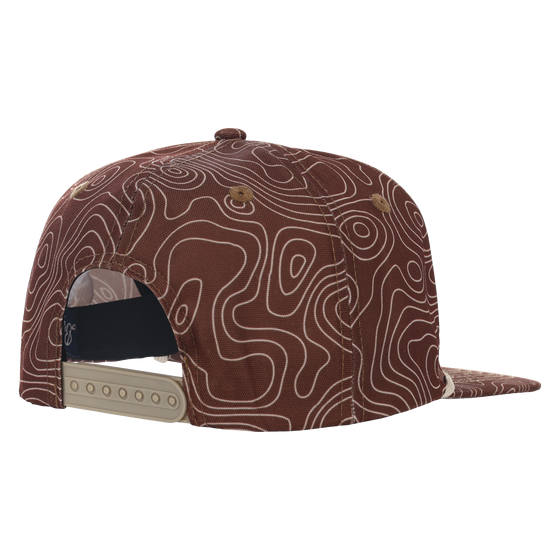 BATES BROWN TOPO ROPE HAT