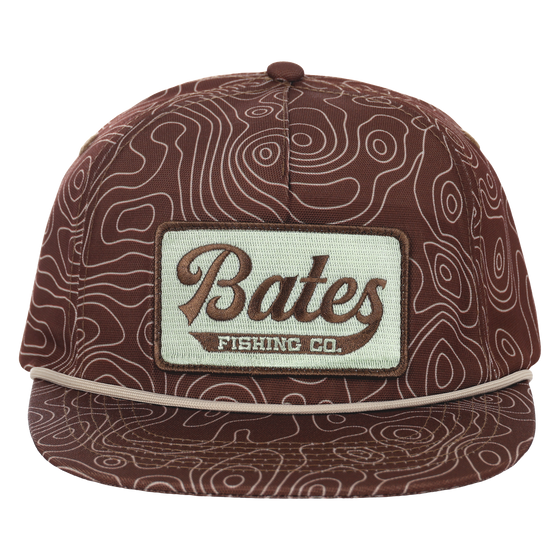 BATES BROWN TOPO ROPE HAT