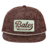 BATES BROWN TOPO ROPE HAT