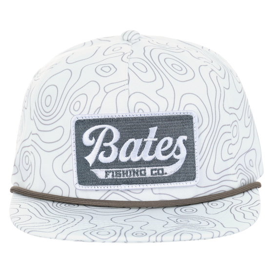 BATES WHITE TOPO ROPE HAT