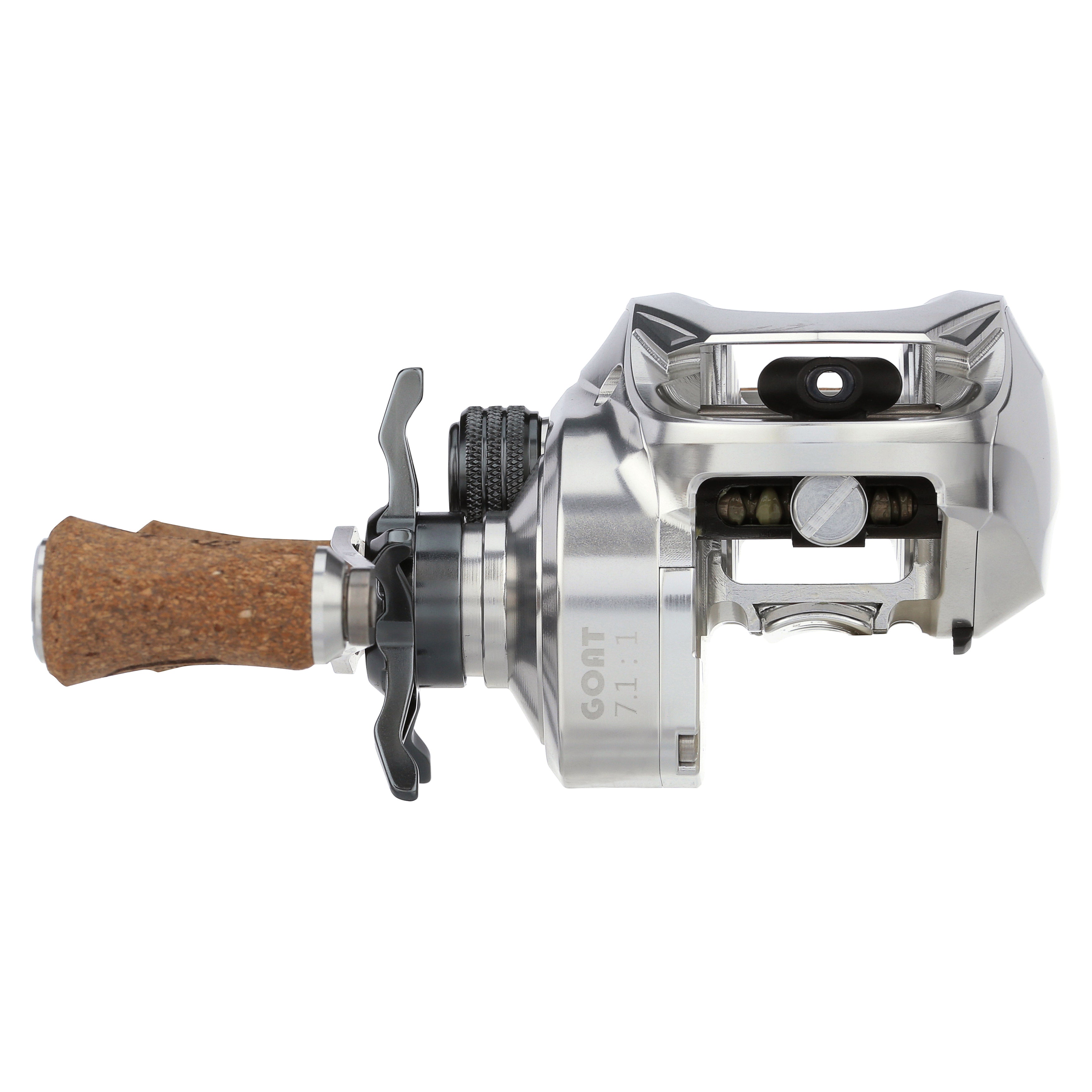Laser- Push Button Fishing Reel - Dutch Goat